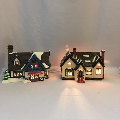 Lot 132 - Department 56 and Starbucks Studio Village