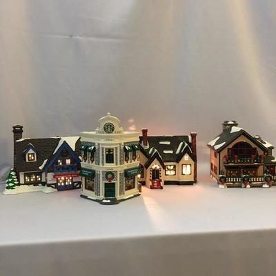 Lot 132 - Department 56 and Starbucks Studio Village