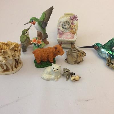 Lot 143 - Vintage Animal Figurines & More