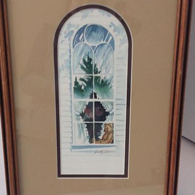 Lot 145 - Mirror & Dorothy Shoemaker Signed Watercolor Painting