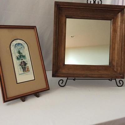 Lot 145 - Mirror & Dorothy Shoemaker Signed Watercolor Painting