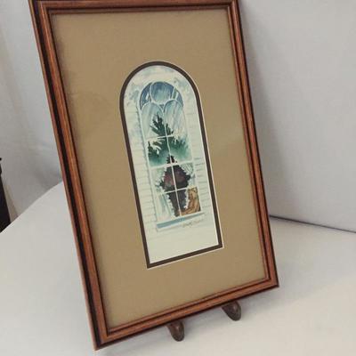 Lot 145 - Mirror & Dorothy Shoemaker Signed Watercolor Painting