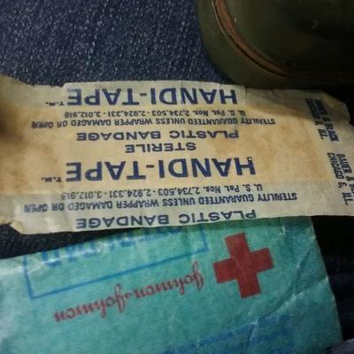 Vintage Military first aid kit