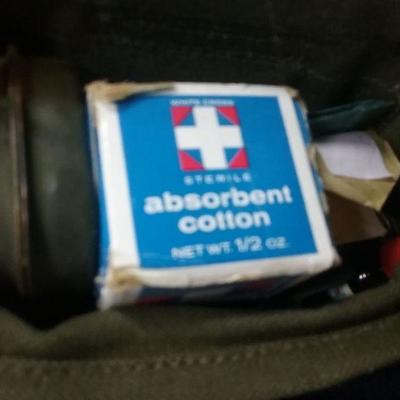 Vintage Military first aid kit