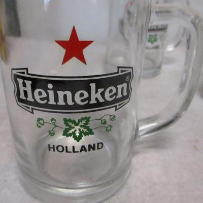 Lot 1 - Heineken Beer Mugs 