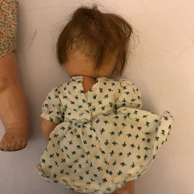 Lot 150 - Three Antique Baby Dolls 