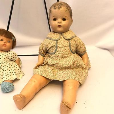 Lot 150 - Three Antique Baby Dolls 