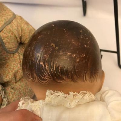 Lot 150 - Three Antique Baby Dolls 
