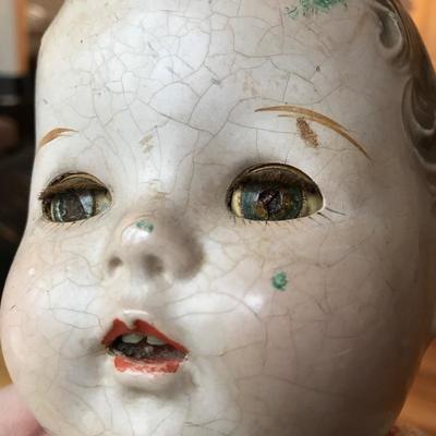 Lot 150 - Three Antique Baby Dolls 