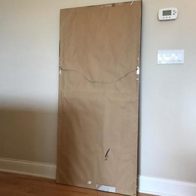 Lot 152 - Framed Full Length Beveled Mirror
