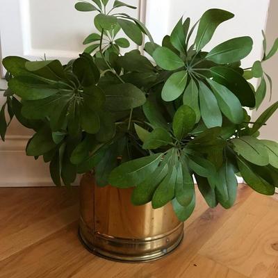 Lot 153 - Faux Orchids and Foliage