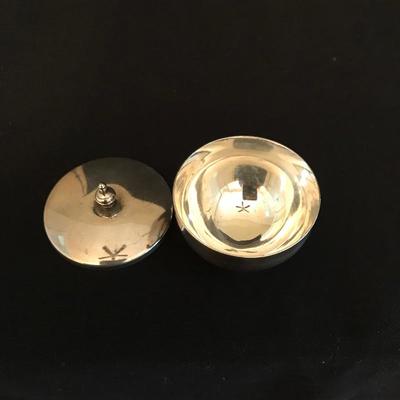 Lot 154 - Gorham Mini Bowl with Lid and Vintage Sterling Housewares
