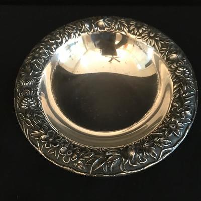 Lot 155 - Ornate and Hand Wrought Sterling Silver 