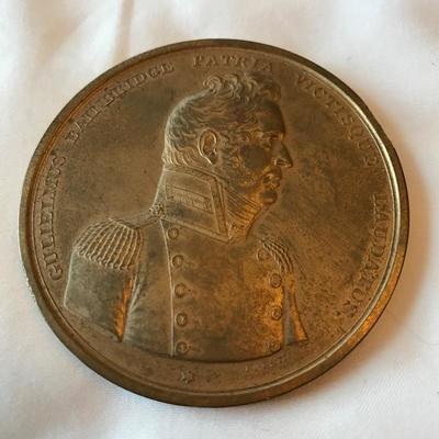 Lot 156 - 75 Indian Head Pennies with Two  Bronze Medallions