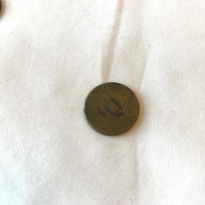 Lot 156 - 75 Indian Head Pennies with Two  Bronze Medallions