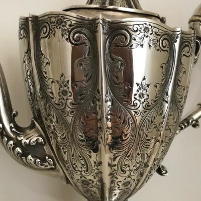 Lot 162 - Stunning Sterling Silver Teapot