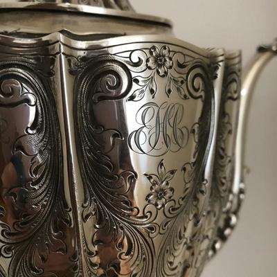 Lot 162 - Stunning Sterling Silver Teapot