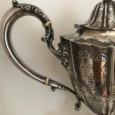 Lot 162 - Stunning Sterling Silver Teapot