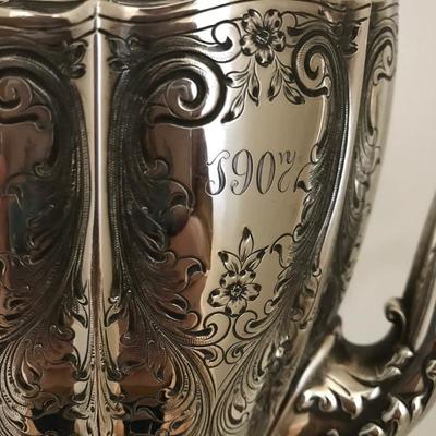 Lot 162 - Stunning Sterling Silver Teapot