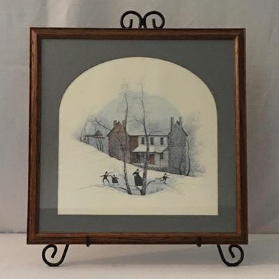  Lot 163 - P. Buckley Moss Signed Daniel Harrison House Print
