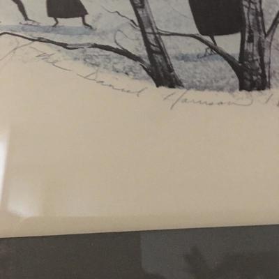  Lot 163 - P. Buckley Moss Signed Daniel Harrison House Print