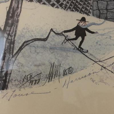 Lot 163 - P. Buckley Moss Signed Daniel Harrison House Print