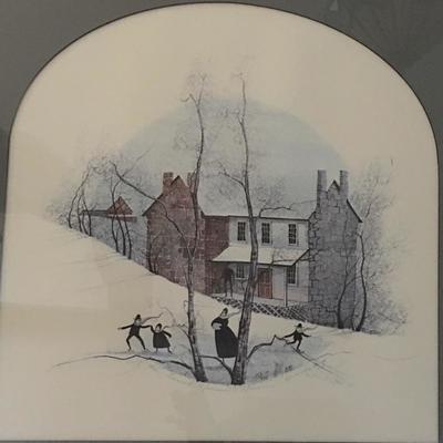  Lot 163 - P. Buckley Moss Signed Daniel Harrison House Print