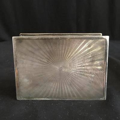 Lot 164 - 935 Silver Box