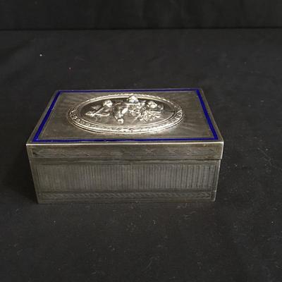 Lot 164 - 935 Silver Box