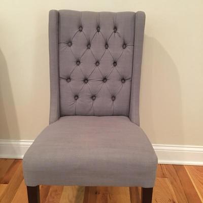 Lot 167 - Pair of Fabric Accent Chairs