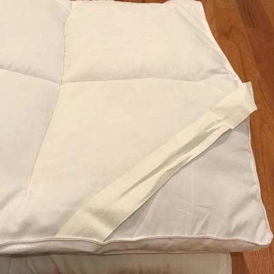 Lot 174 - King Mattress Topper with King & Queen Bedding 