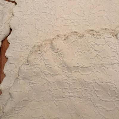 Lot 174 - King Mattress Topper with King & Queen Bedding 