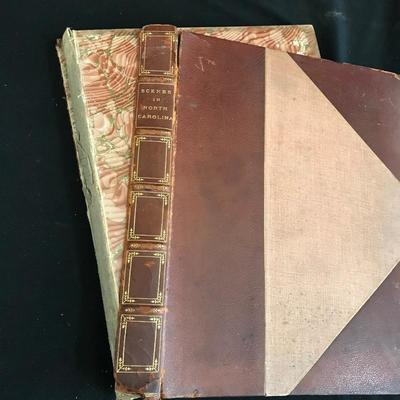 Lot 175 - Antique Books & Vintage LIFE with Woven Basket