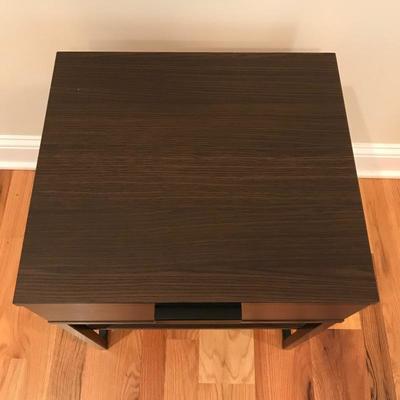 Lot 177 - MCM Style Table and Lamp
