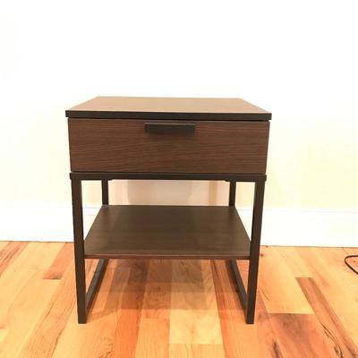 Lot 177 - MCM Style Table and Lamp