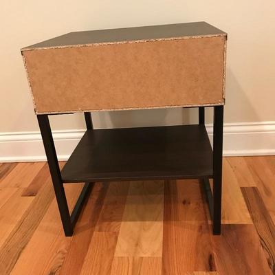 Lot 177 - MCM Style Table and Lamp