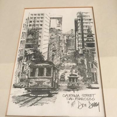 Lot 180 - Three Framed Pencil Art