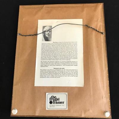 Lot 180 - Three Framed Pencil Art