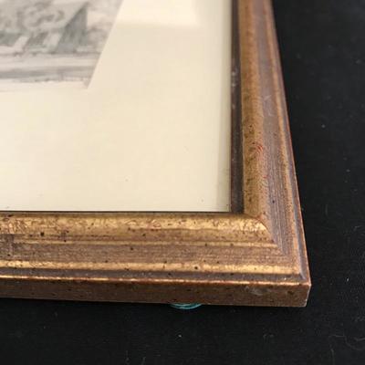 Lot 180 - Three Framed Pencil Art