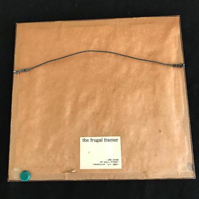 Lot 180 - Three Framed Pencil Art