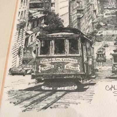 Lot 180 - Three Framed Pencil Art