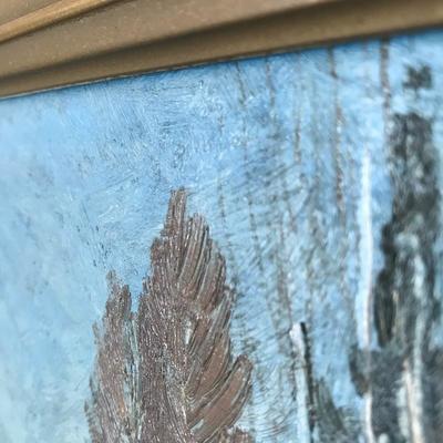 Lot 181 - Signed Tom Stone Landscape Oil Painting