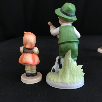 Lot 183 - Hummel Collection with Lefton Boy
