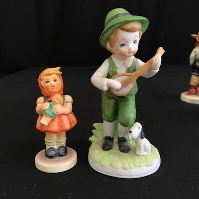 Lot 183 - Hummel Collection with Lefton Boy