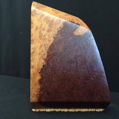 Lot 185 - Norman Earle Locust Vase & Bookends