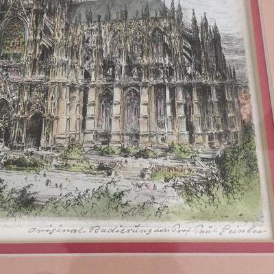 Lot 189 - Original Etchings German Art