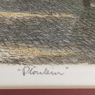 Lot 189 - Original Etchings German Art
