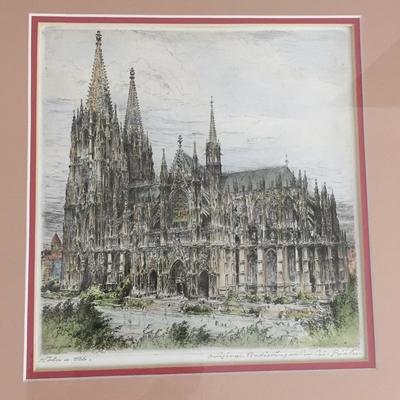 Lot 189 - Original Etchings German Art