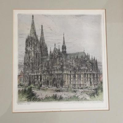 Lot 189 - Original Etchings German Art