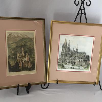 Lot 189 - Original Etchings German Art